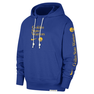 Golden State Warriors Standard Issue Courtside Men s Nike Dri FIT NBA Hoodie. Nike